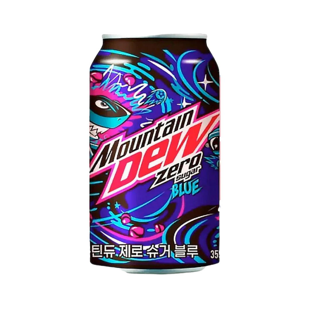 Mountain Dew Zero Sugar Blue (Korea)