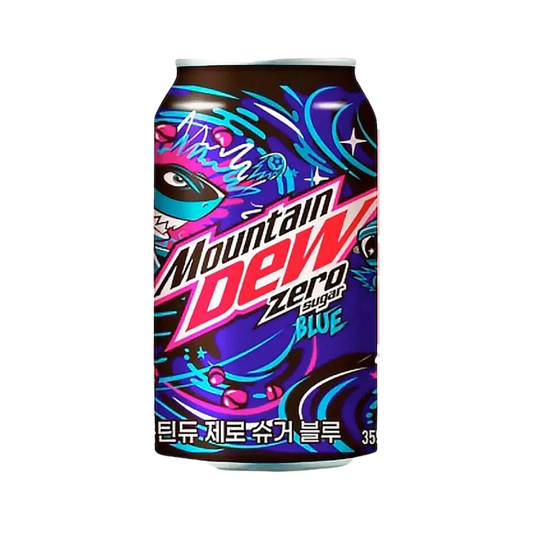 Mountain Dew Zero Sugar Blue (Korea)