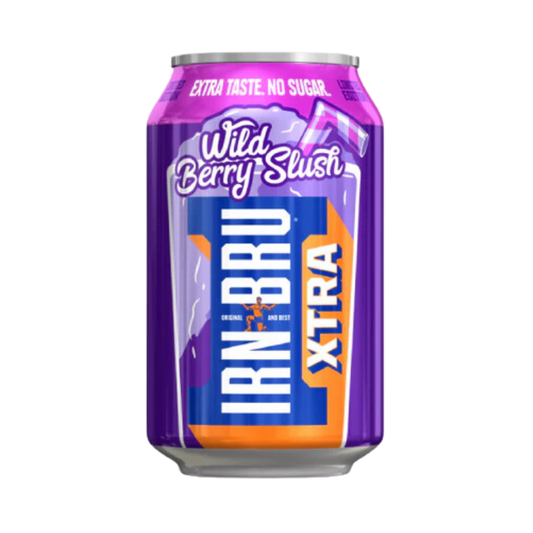 Irn Bru XTRA Wild Berry Slush (United Kingdom)